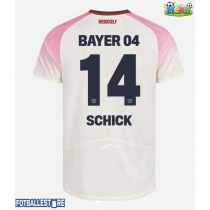 Bayer Leverkusen Patrik Schick #14 Bortedrakt 2025-26 Kortermet